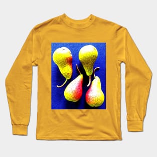 Peaches art Long Sleeve T-Shirt